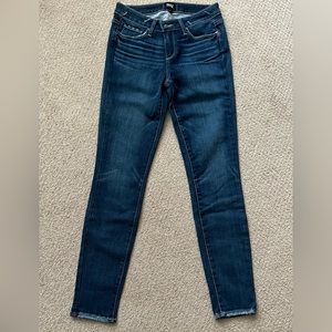 PAIGE Verdugo Ultra Skinny Jeans in Emilio (Blue) Size 28.  Inseam 31”